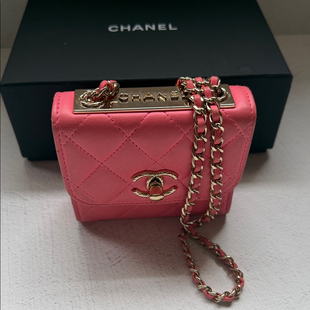 CHANEL Cluth with Chain Quilted Mini Bag - Picture 1 of 17